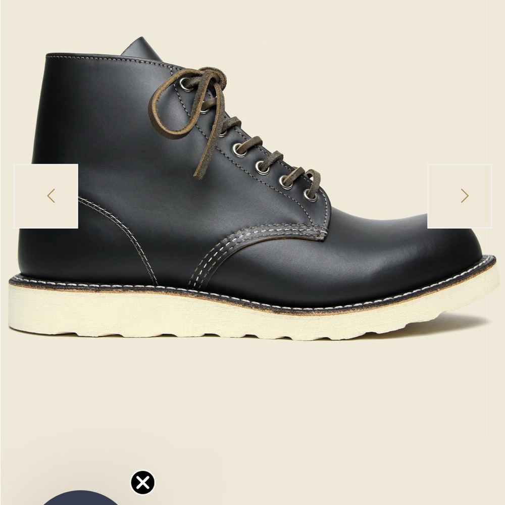 Red Wings - Black Klondike 9870 Stag Exclusive- 9.5d
